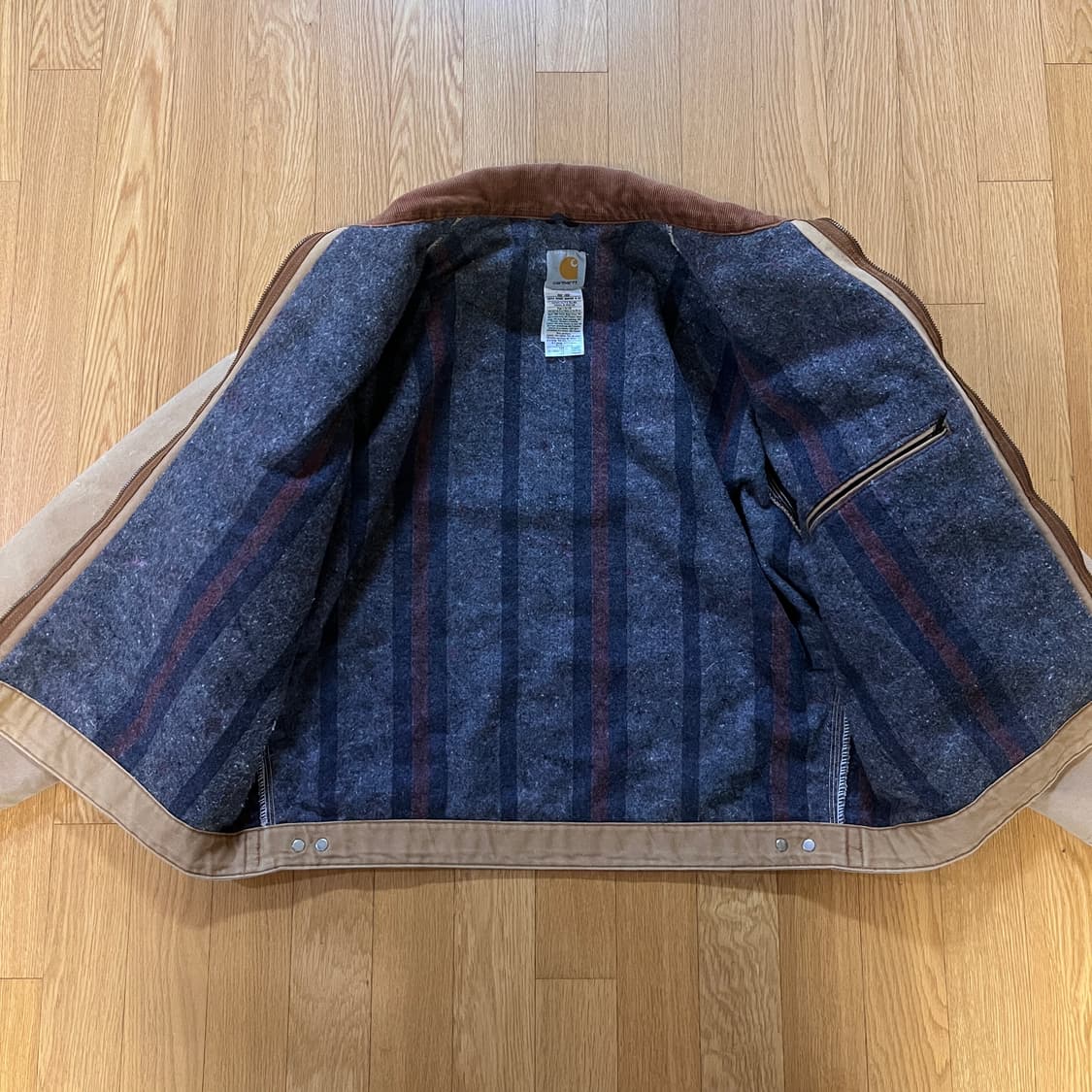 [48] 00s USA 빈티지 칼하트 디트로이트 J01 BRN 상품이미지3