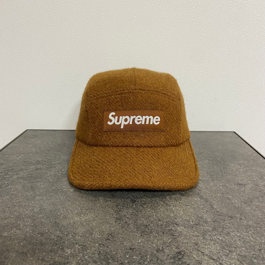 (OS) 슈프림 박스로고 캠프캡 모자 브라운 상품이미지1