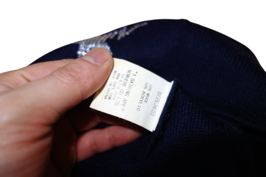 •2006 F/W 베이프 스타 스와로브스키 비니 상품이미지6