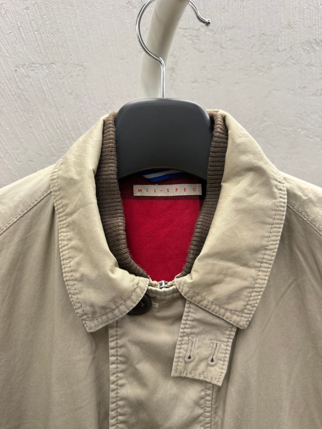 밀텍 밀리터리BOSTON-NINE 카키색 자켓 M 상품이미지3