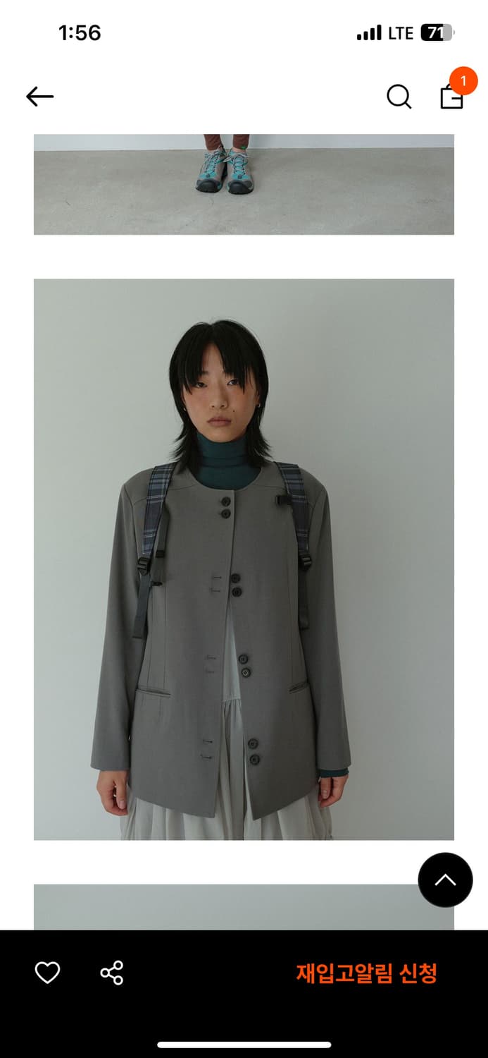 노컨텐츠 shirring turtleneck T _ DeepGreen 상품이미지5
