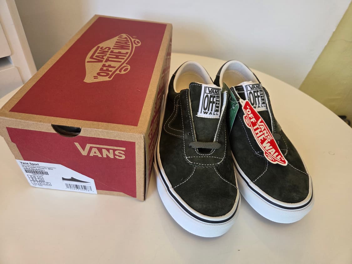 반스 슬립온 스니커즈 스웨이드 (새상품)🏁🏁 상품이미지2