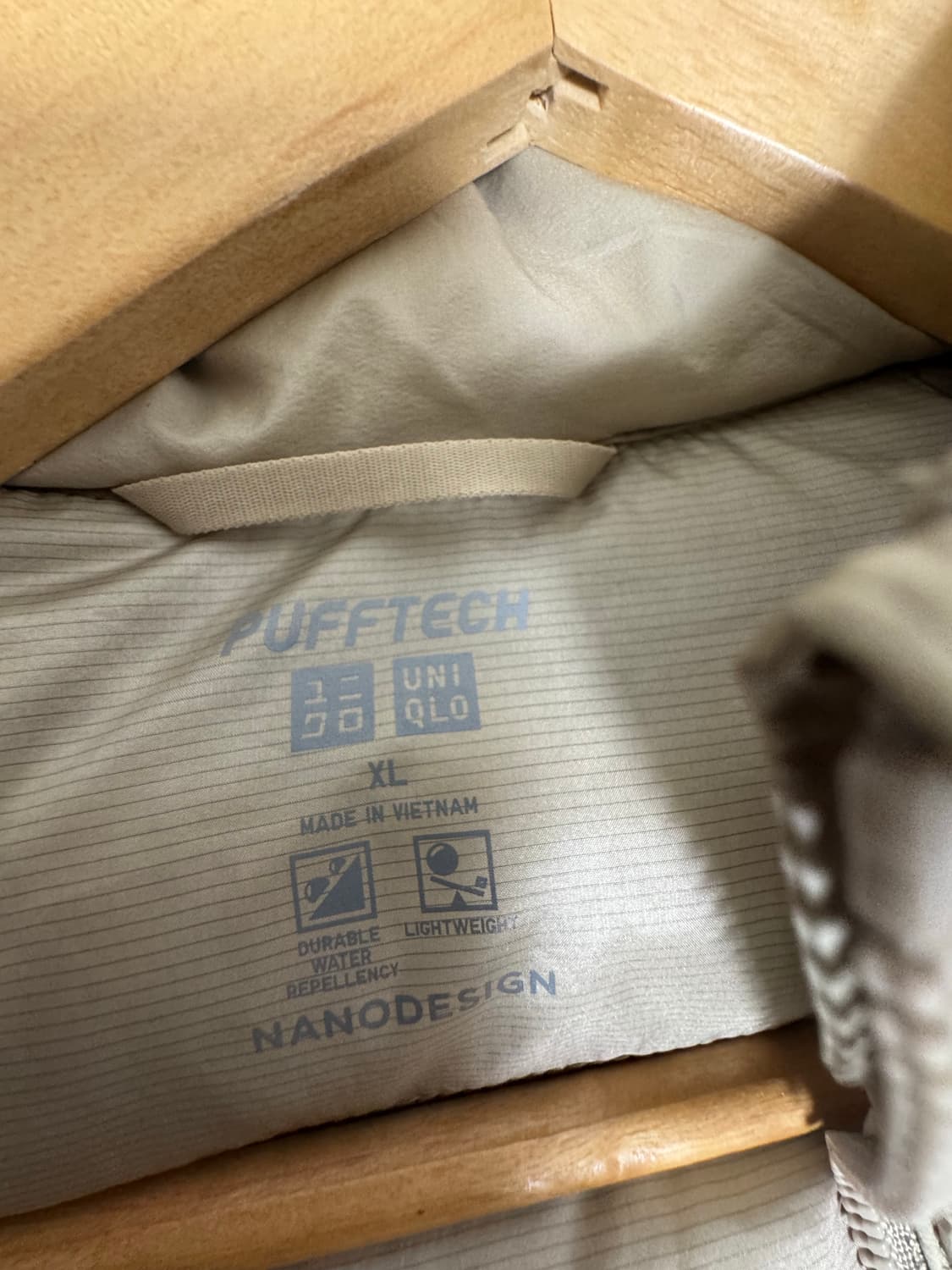 유니클로 경량패딩 XL  상품이미지3