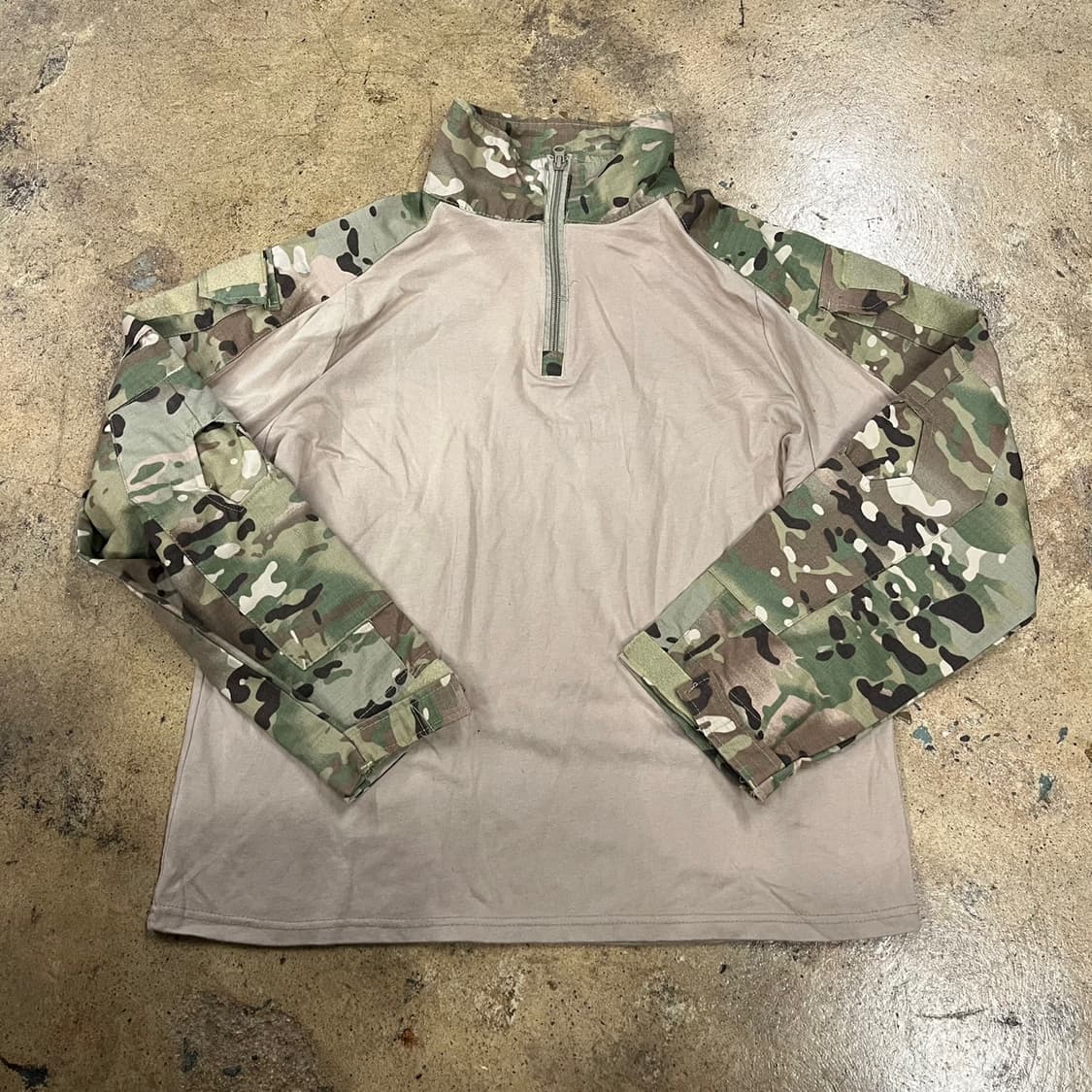 [정품] 밀리터리 택티컬 카모 셔츠 긴팔티 b10 상품이미지2