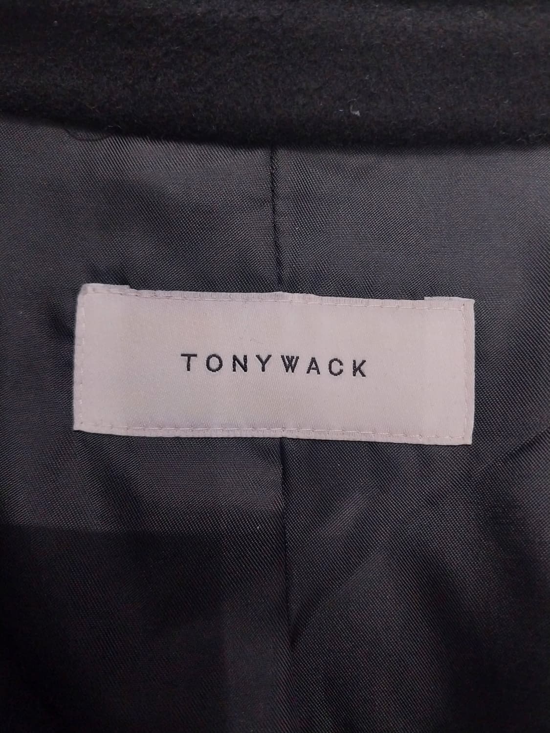 토니웩 블랙코트 L (허리끈분실) 상품이미지5
