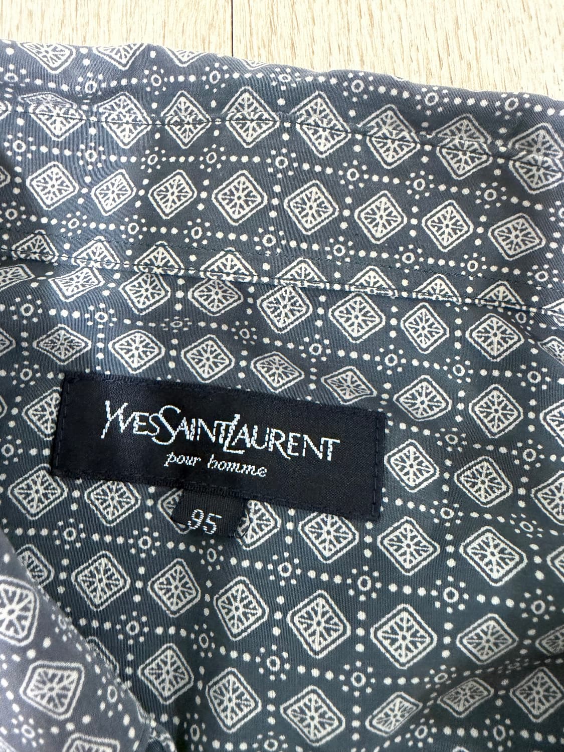 입생로랑 00s 실크 셔츠 95 상품이미지3