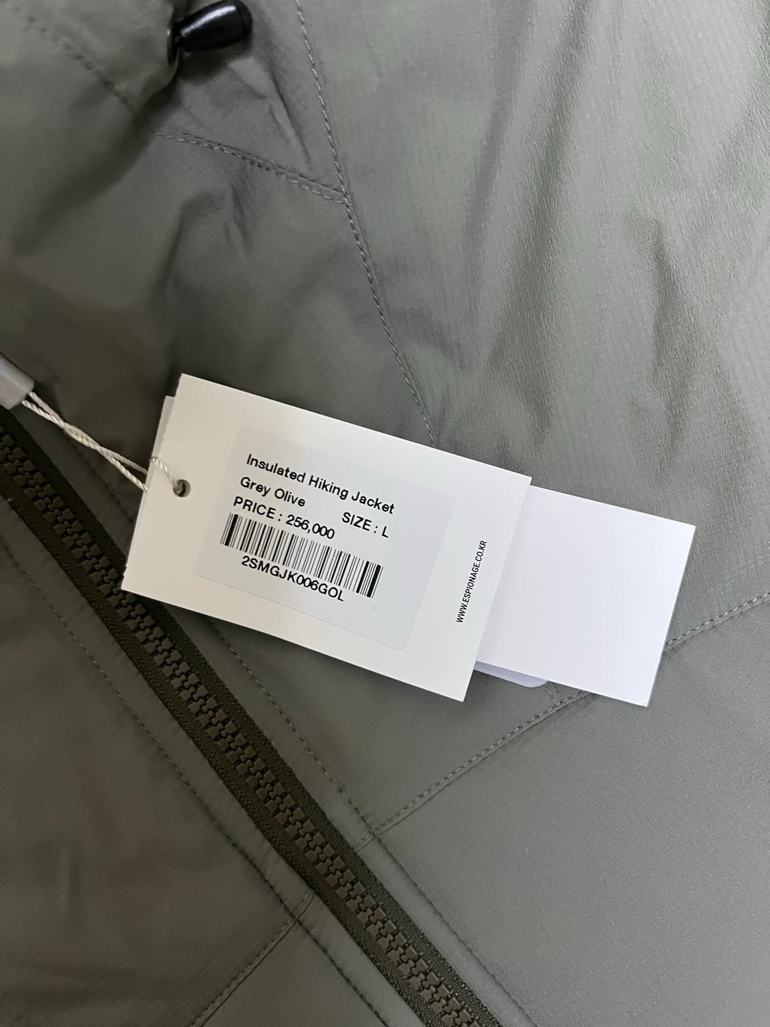 [L] 에스피오나지 하이킹 자켓 올리브 그레이 상품이미지3