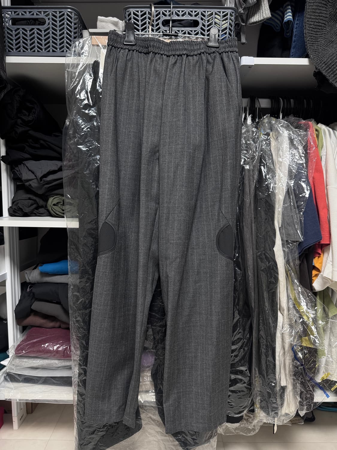 레버시 썸머 울 스트라이프 이지 팬츠 3 상품이미지1