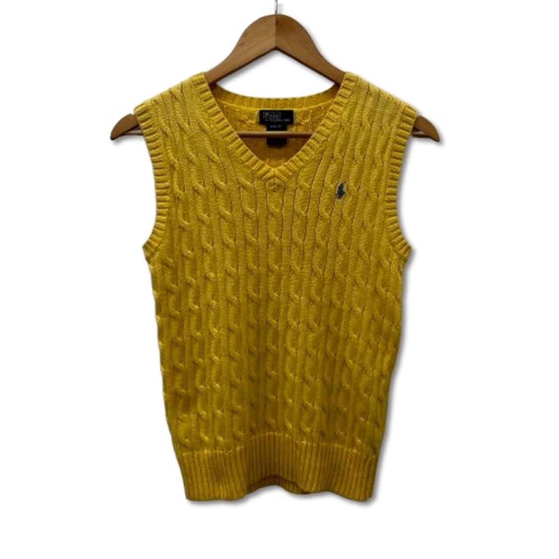 폴로 랄프로렌 케이블 니트 베스트 상품이미지1