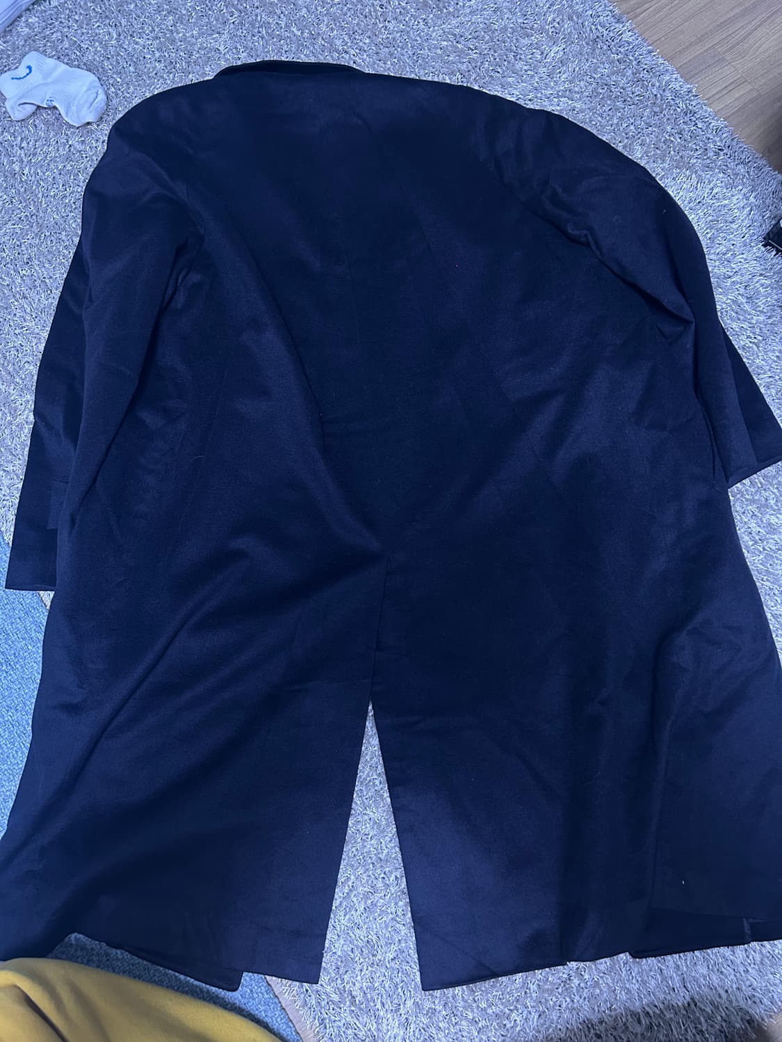 이태리제 에르메네질도 캐시미어 100프로 원단 코트 사이즈 105~110 상품이미지6