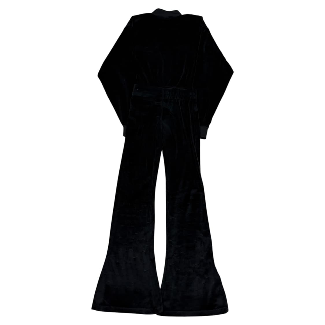 나이키 여성 우먼 벨루어 벨벳 츄리닝 셋업 세트 블랙 상품이미지3