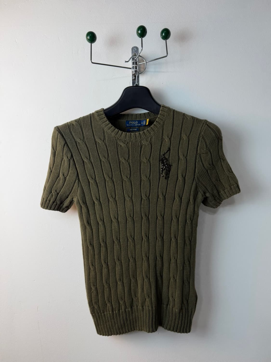 폴로 랄프로렌 비즈 빅 포니 반팔 니트  상품이미지1