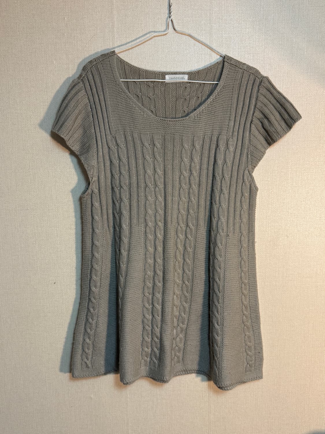 모리걸 빈티지 반팔 레이어드 미니 원피스 상품이미지2