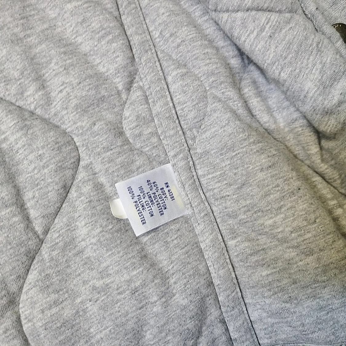 폴로 회색 패딩 조끼 상품이미지7