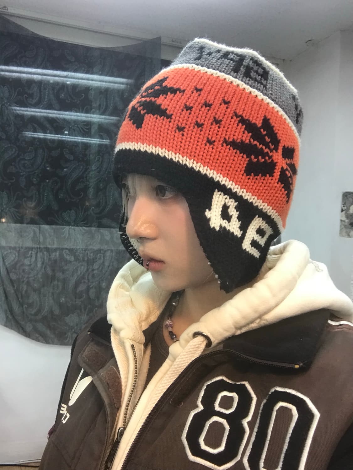 SPY 스파이 에스닉 겨울 비니 모자  상품이미지2