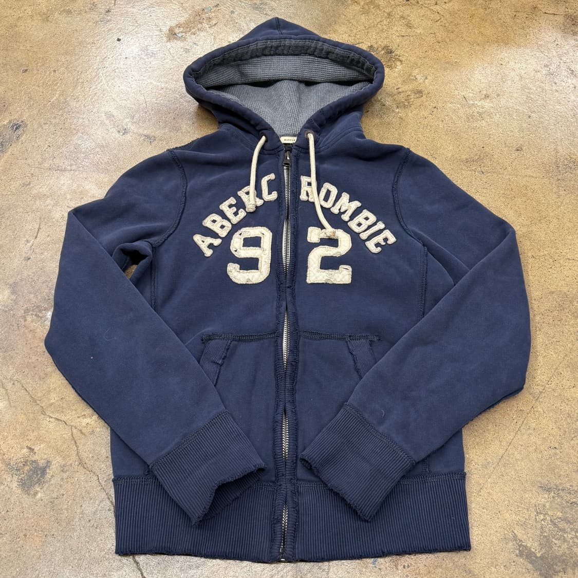 아베크롬비 블루 후드집업 상품이미지2