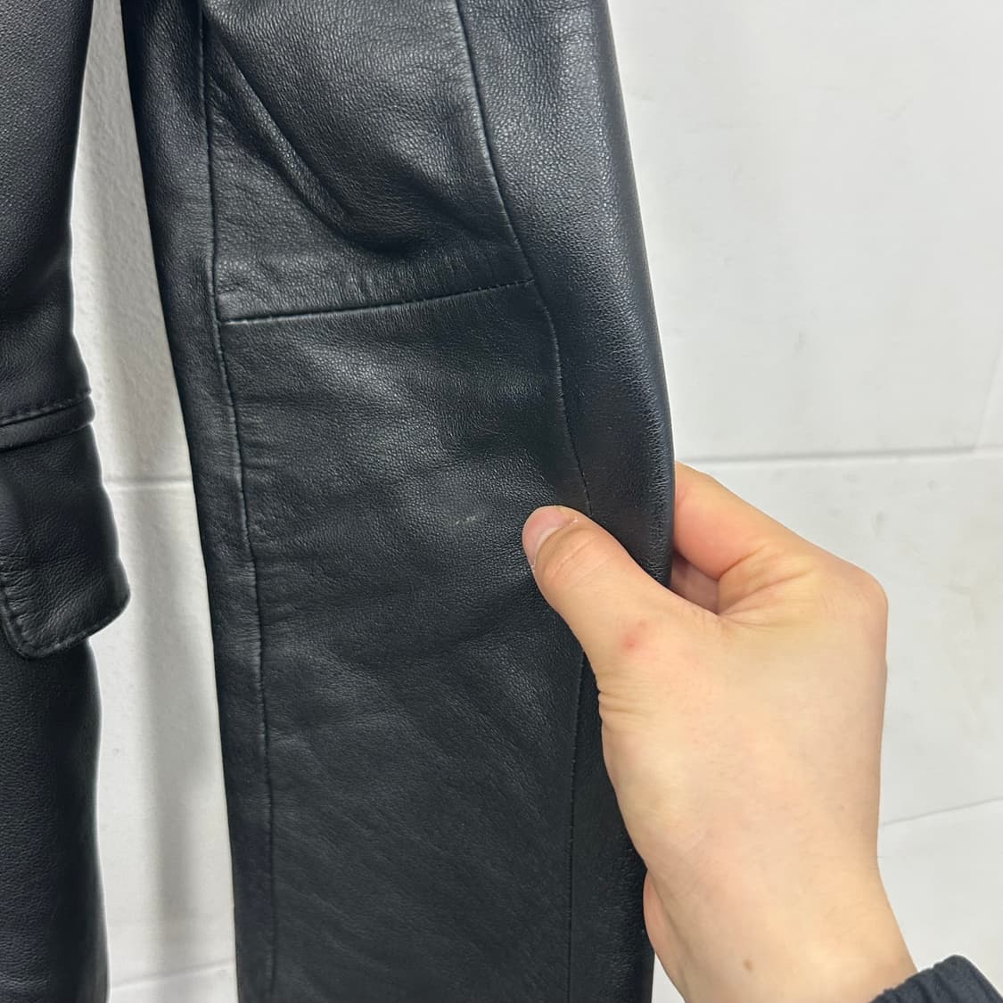 빈티지 싱클 가죽자켓 상품이미지8
