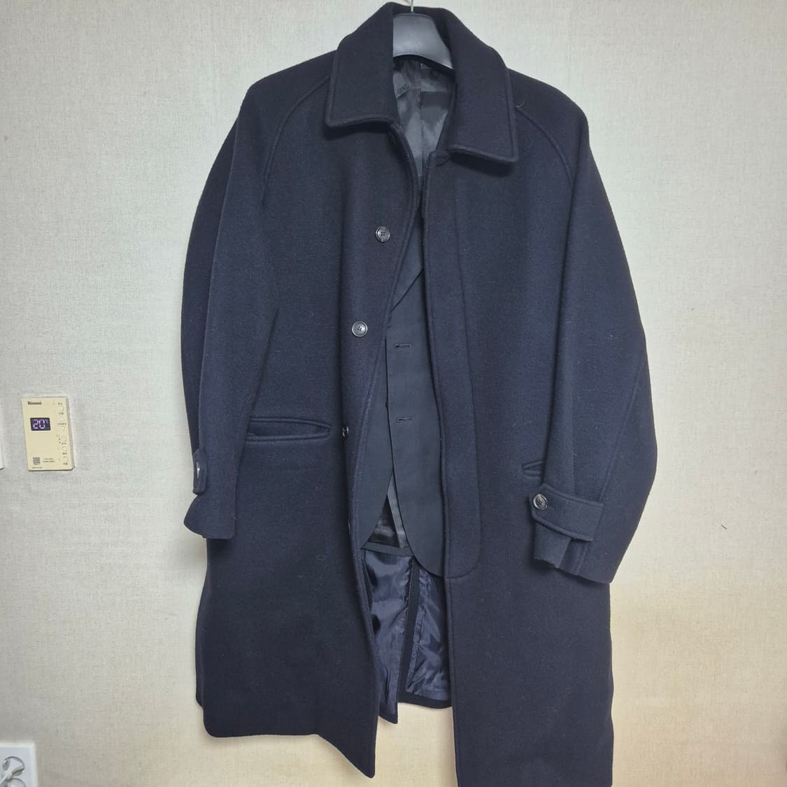 21fw shirter 셔터 멜튼울 발마칸코트 L 상품이미지1