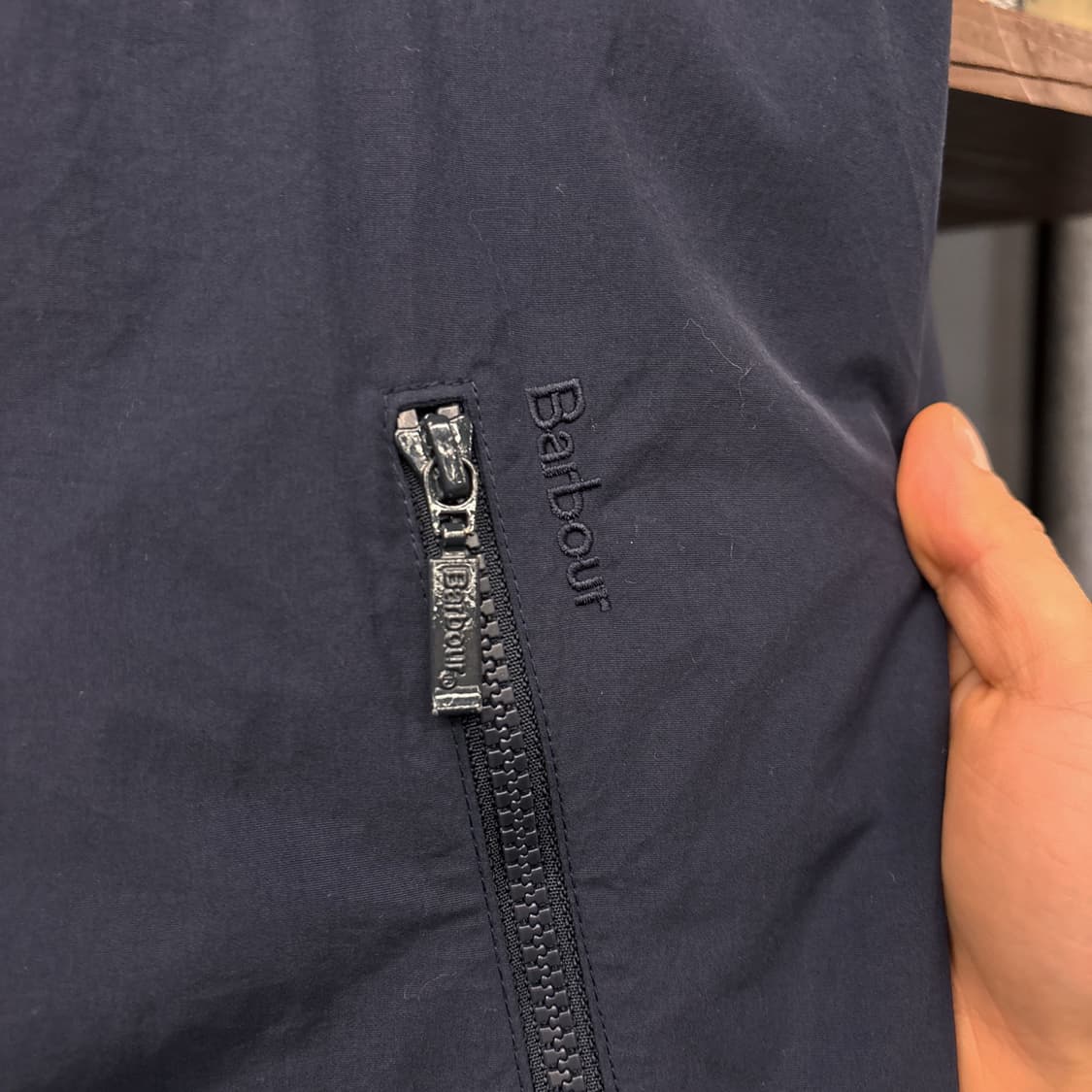 바버 웨더 컴포트라인 할렉 멀티포켓 나일론 후드파카 N967 상품이미지5