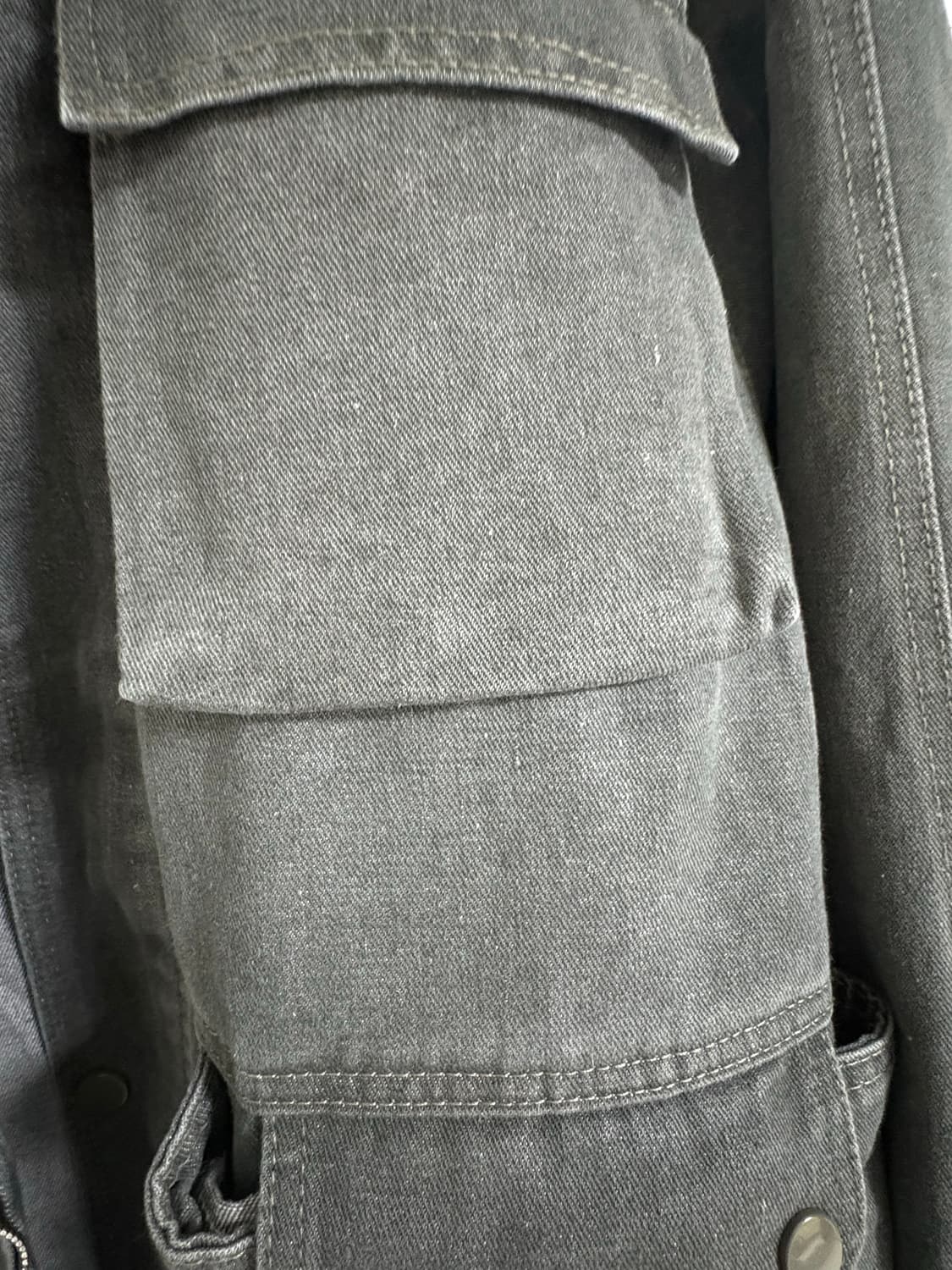 카키 데님 야상자켓  상품이미지2