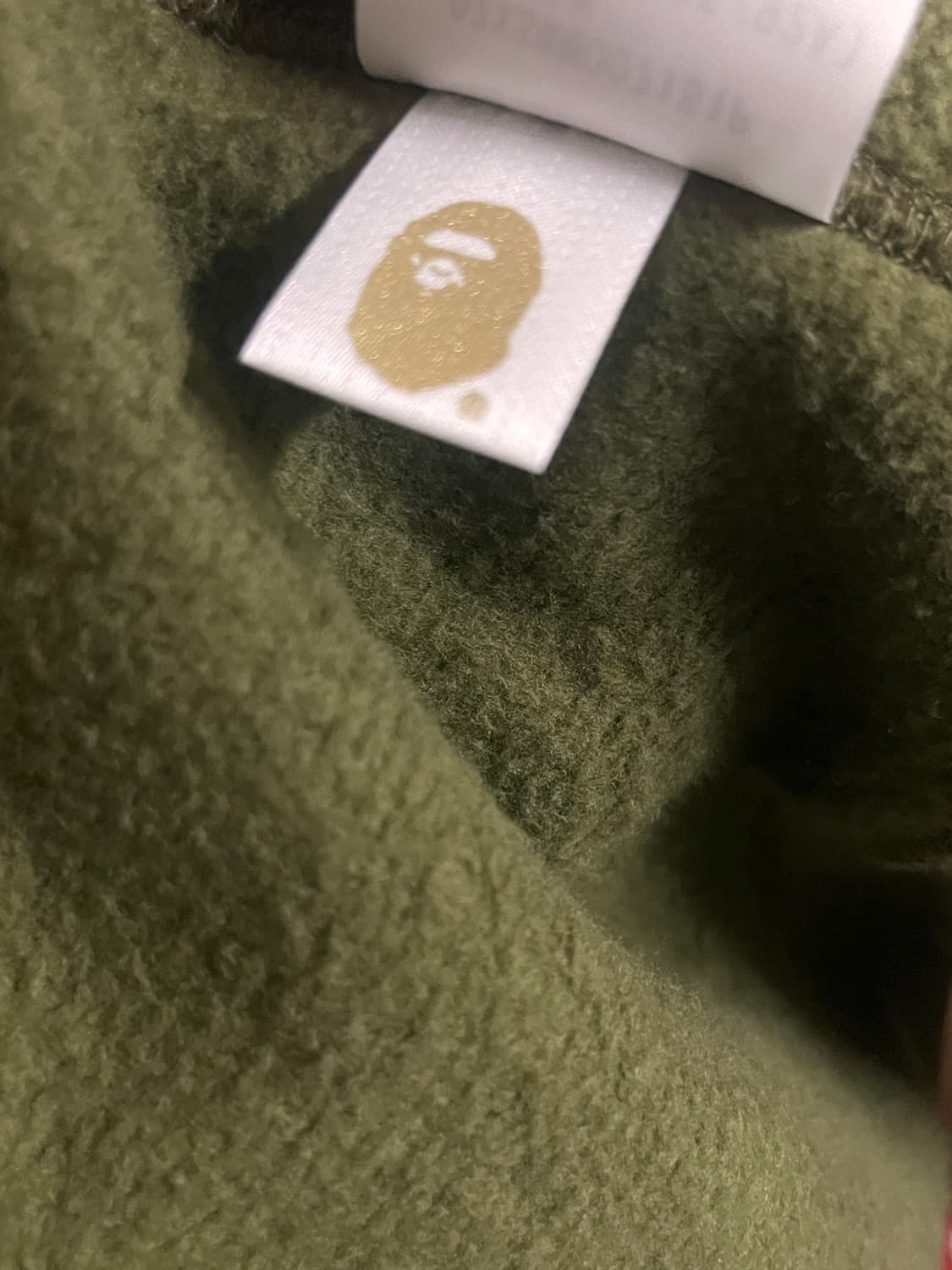 새상품급) 베이프 녹계 샤크 후드집업 상품이미지5