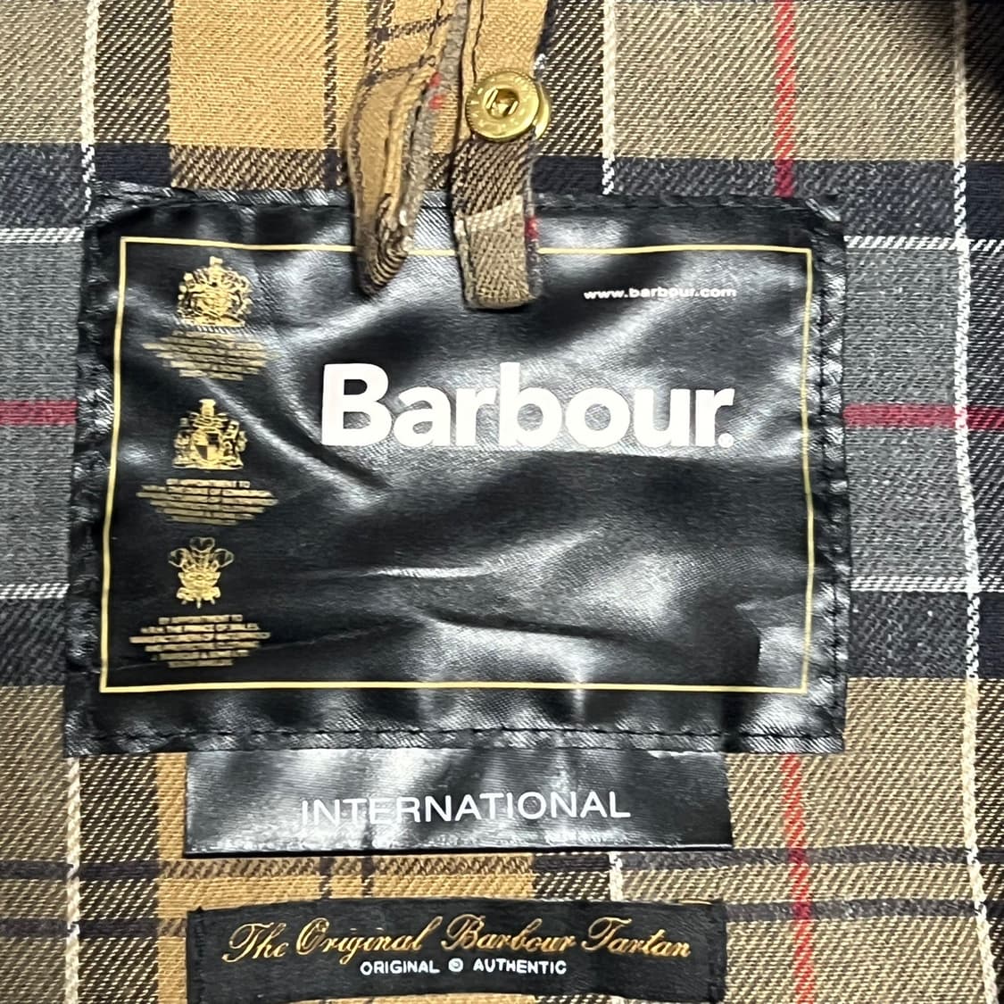 38 바버 인터네셔널 코듀로이 왁싱 자켓 상품이미지3