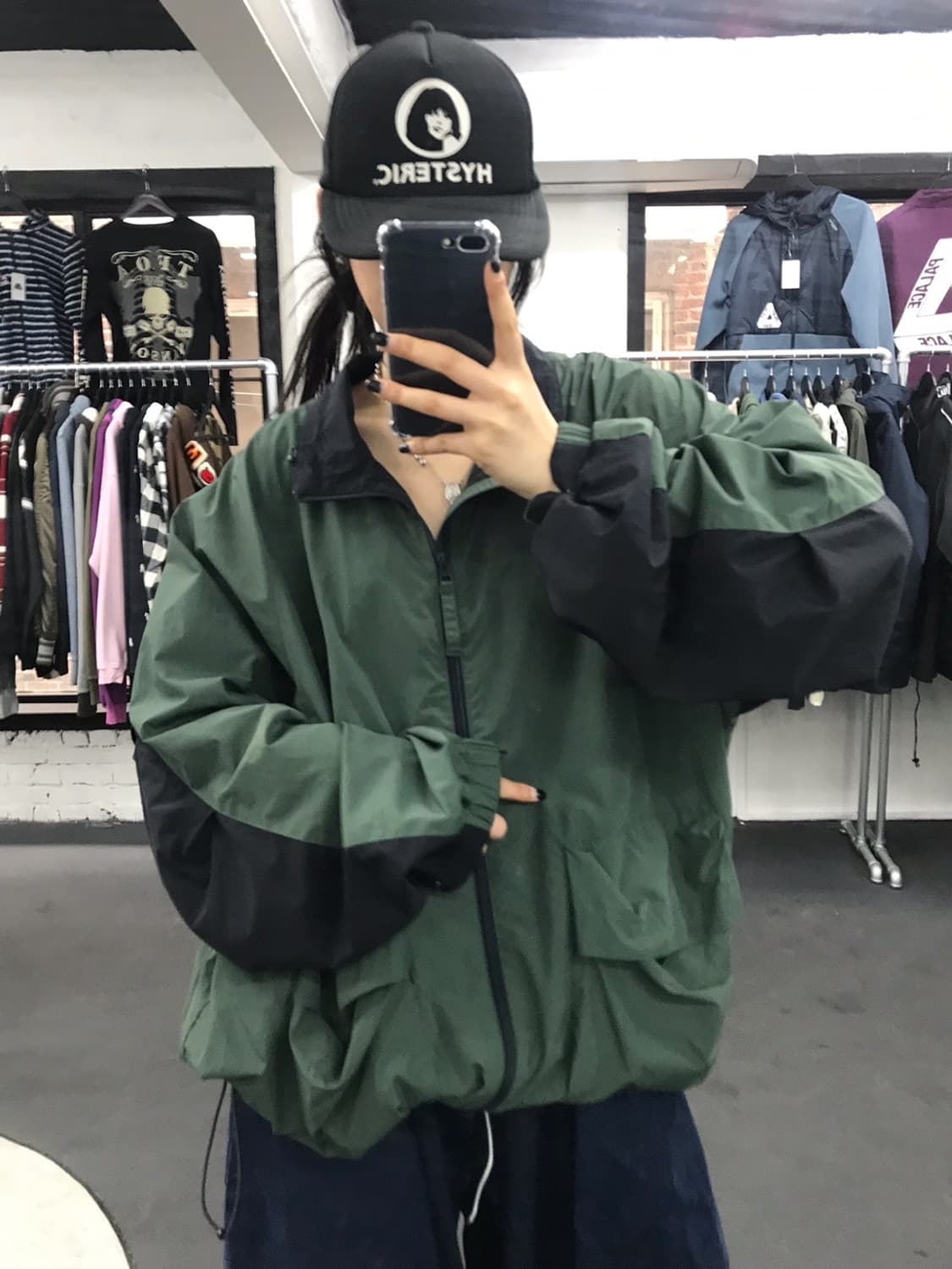 홀리선 투톤 투웨이 바람막이 상품이미지1