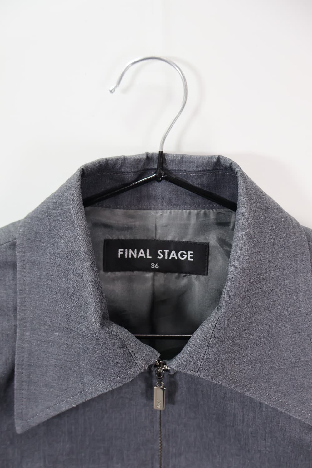 Jpn Minimal Zip-Up Femme Jacket 상품이미지6