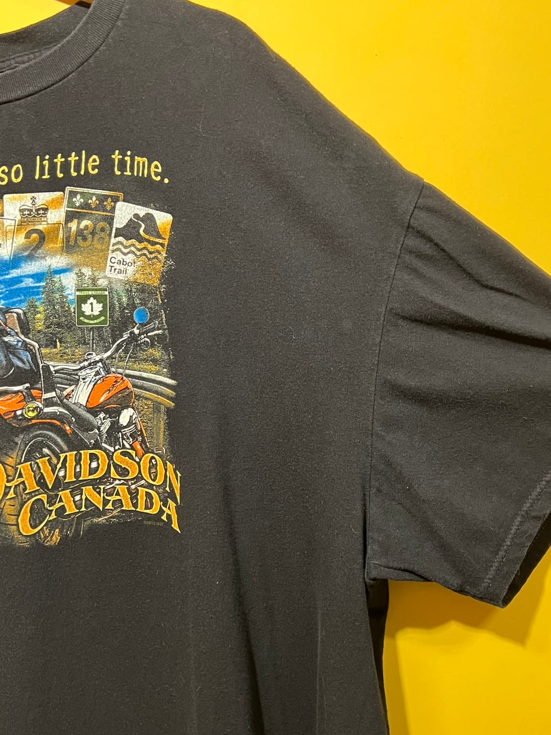 [3XL] 할리데이비슨 캐나다 Saint John 반팔 티셔츠 상품이미지3