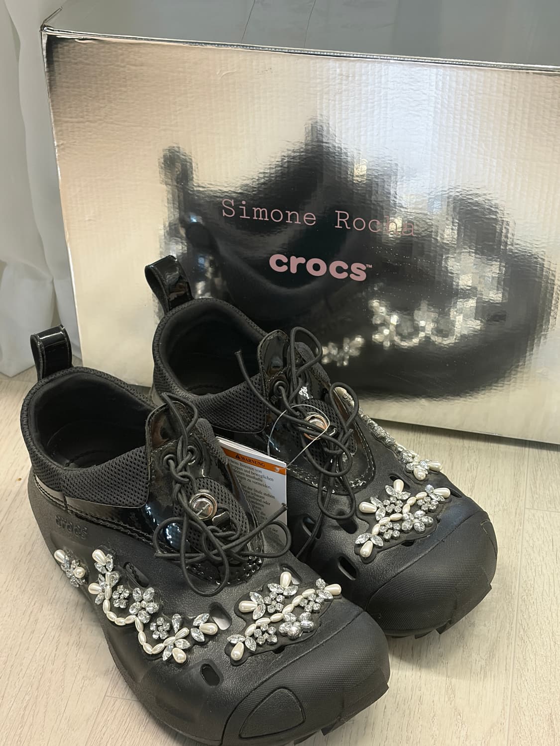 시몬로샤 크록스 콜라보 블랙 260 상품이미지1