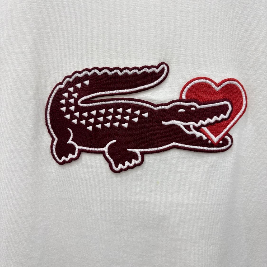 Lacoste 자수 로고 반팔티 상품이미지4