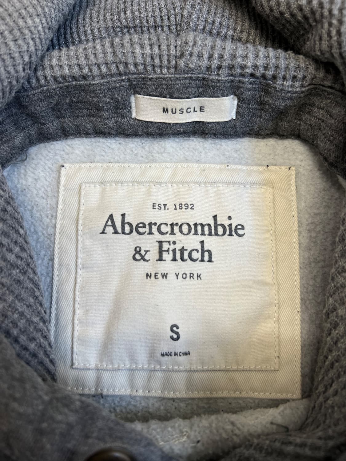 아베크롬비 그래픽 후드 티셔츠 상품이미지5