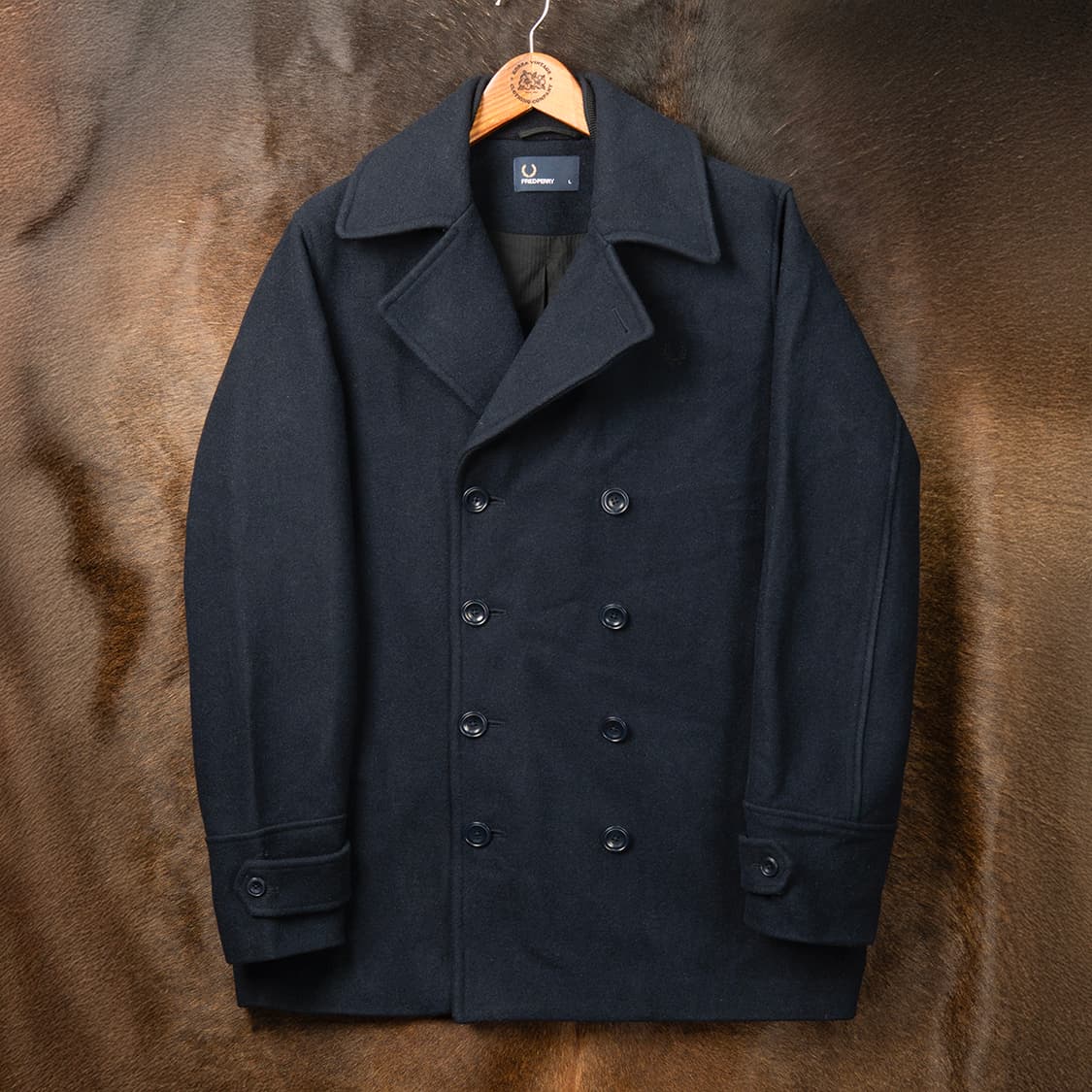 [105] 프레드페리 울 피코트  상품이미지1