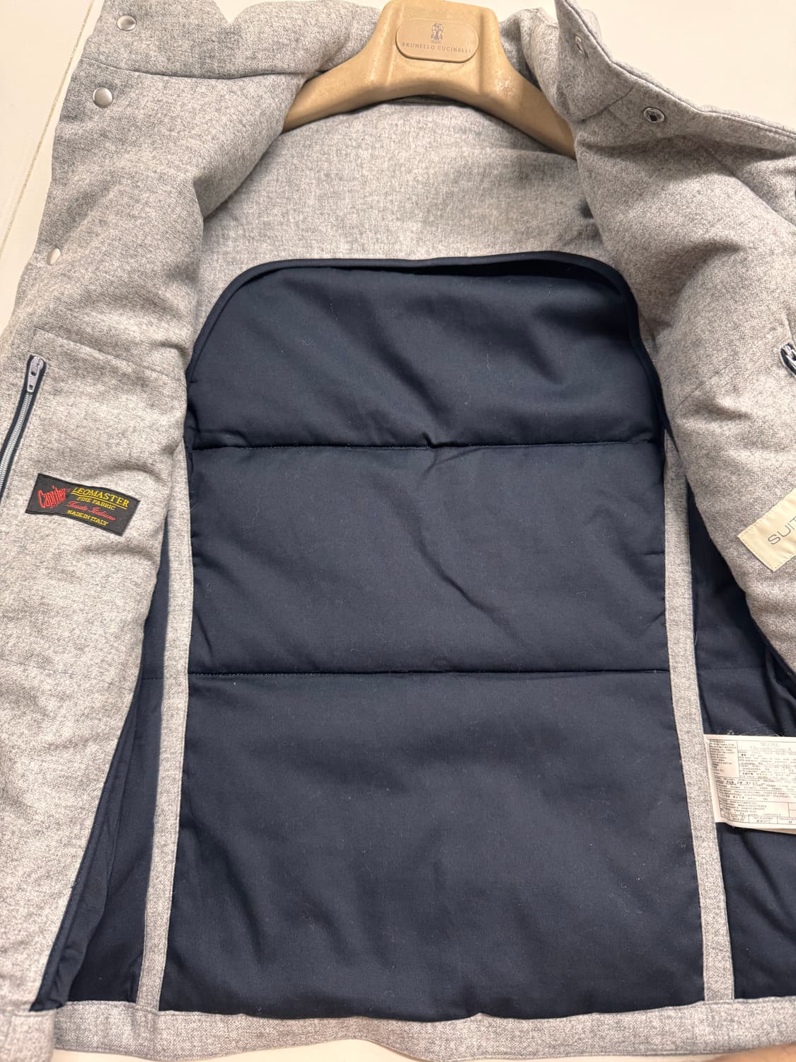 수트서플라이 / Suitsupply / 울 혼방 다운 베스트 / M 상품이미지2