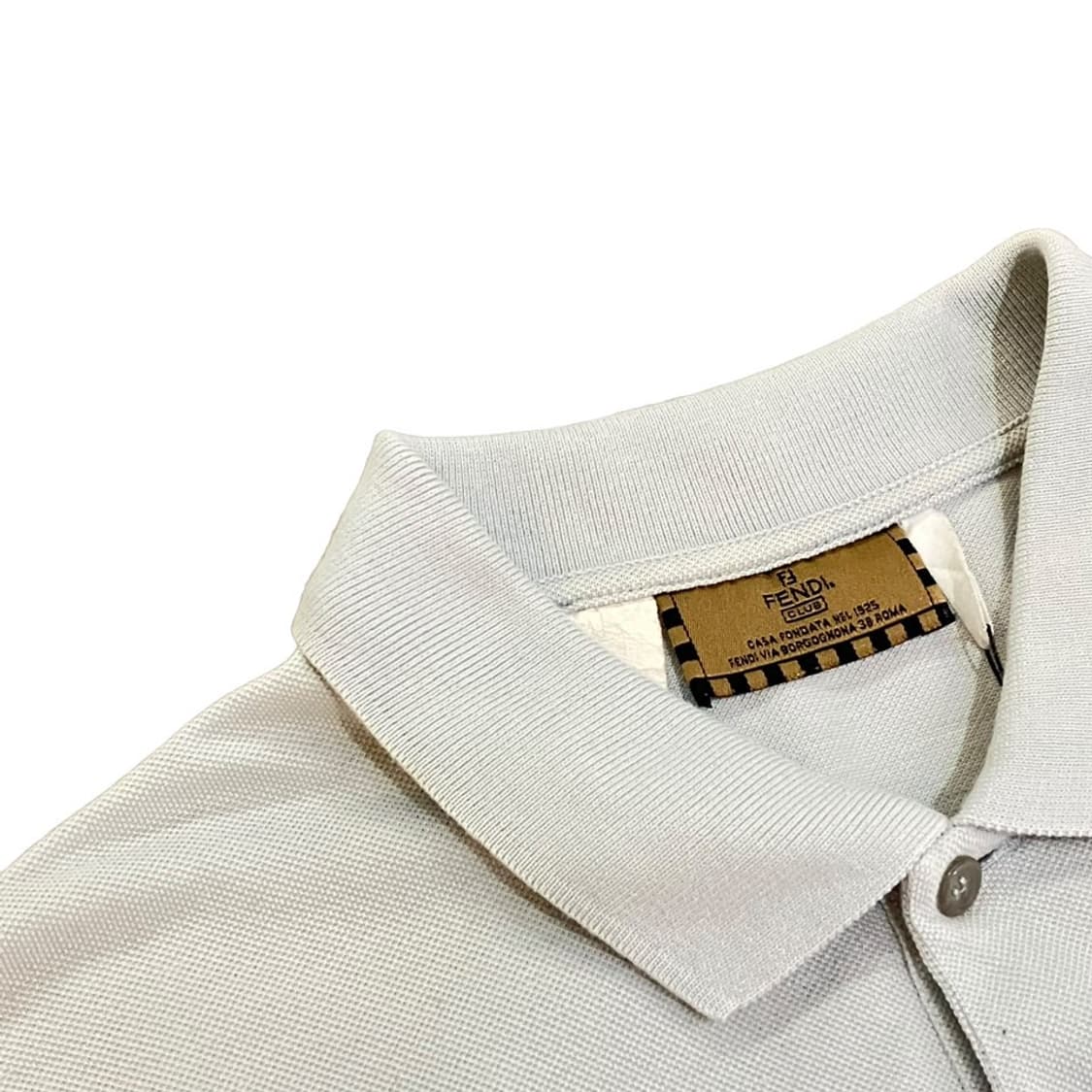 펜디 로고 반팔 카라티 상품이미지7