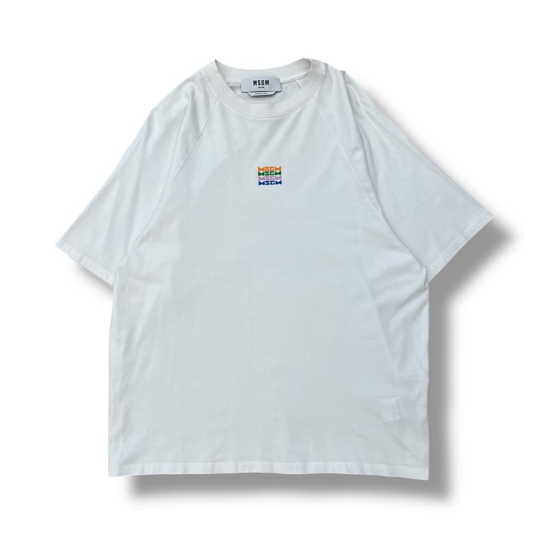 msgm 로고 반팔티 r0047 상품이미지1