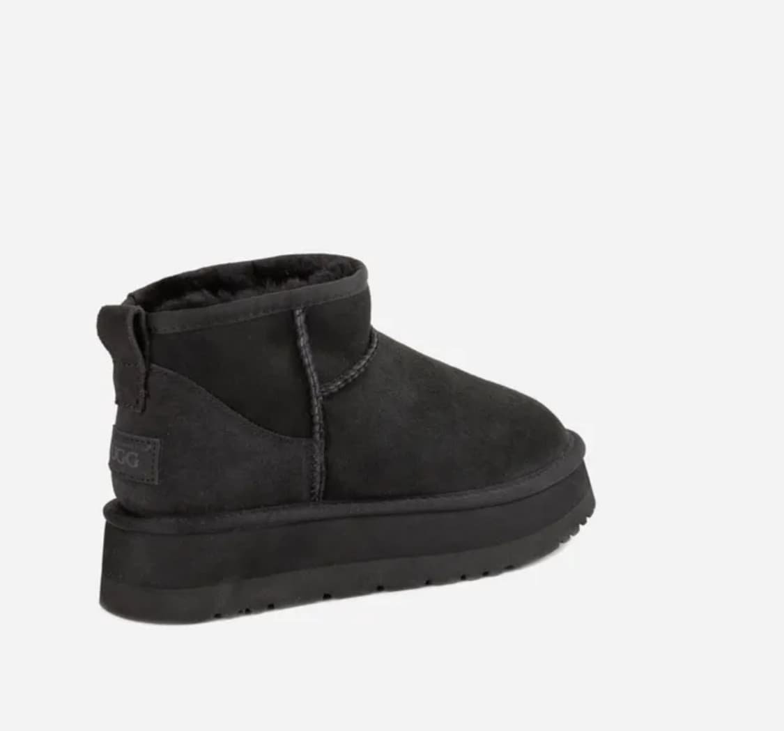 UGG 어그 울트라미니 플랫폼 부츠 블랙 상품이미지3