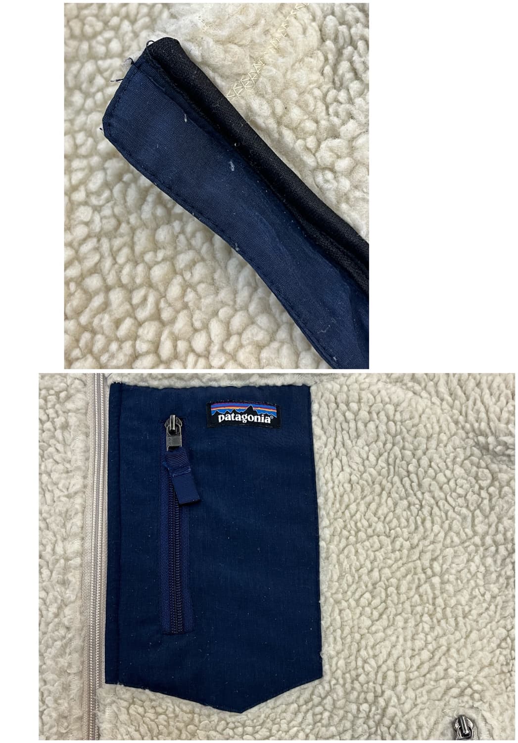 파타고니아 플리스 자켓 베이지 XL #csz2680 상품이미지5