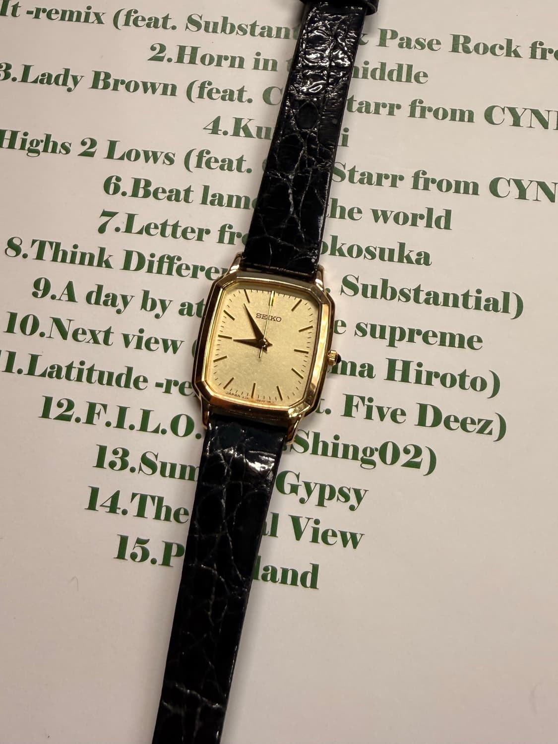 SEIKO 80s 빈티지 시계 (남녀공용 가능) 상품이미지2