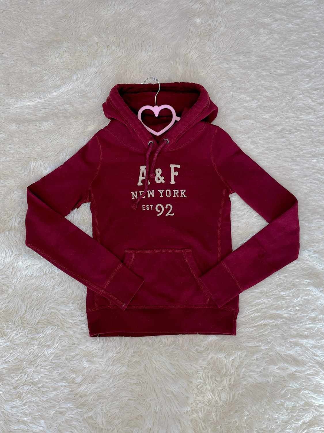 아베크롬비 마룬 후드티 상품이미지1