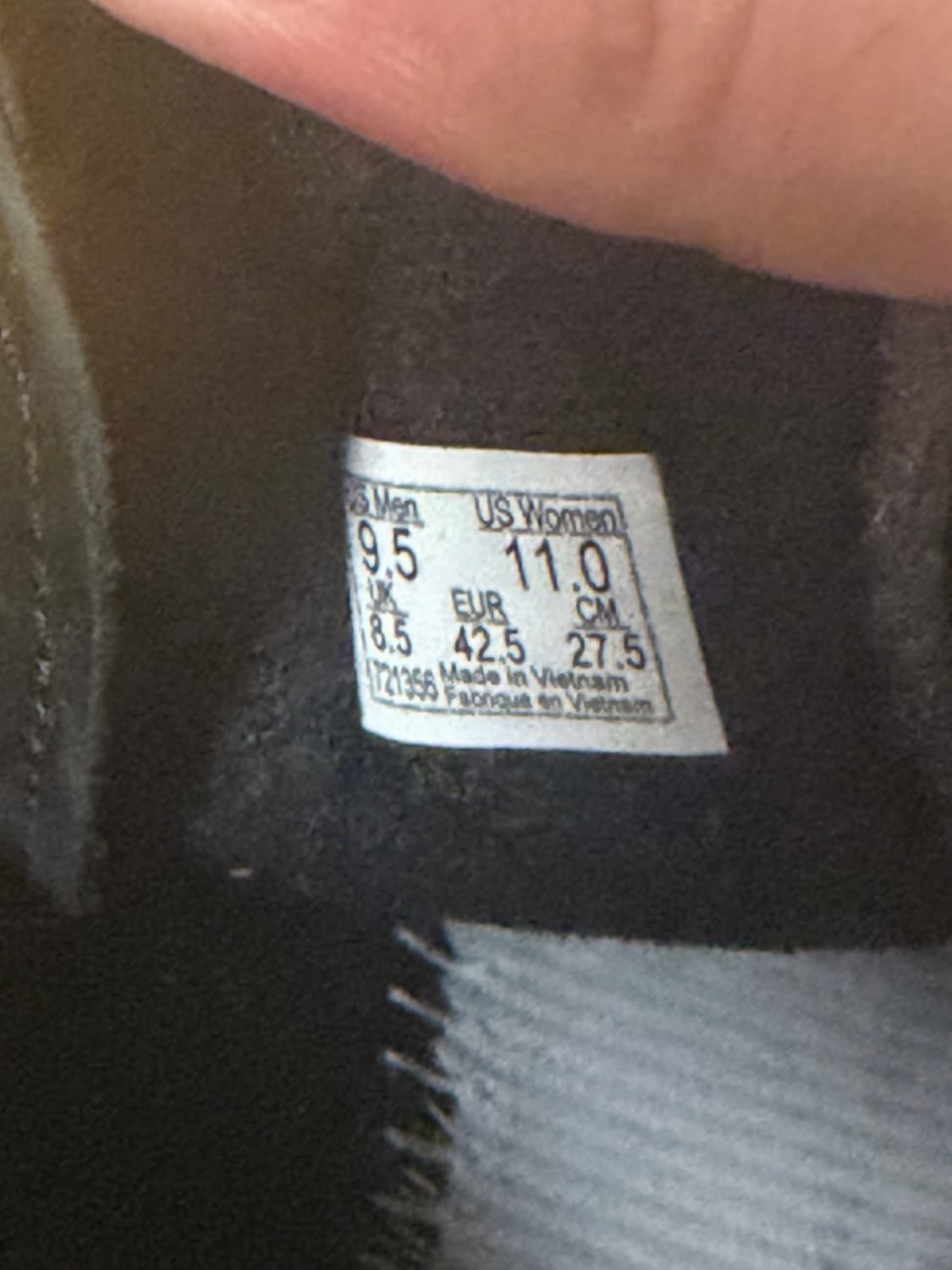 반스 275ㅍ 새상품 박스x 상품이미지2