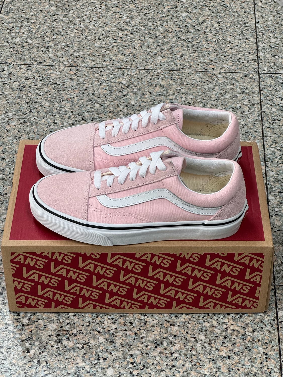 반스 올드스쿨 핑크 230 상품이미지2