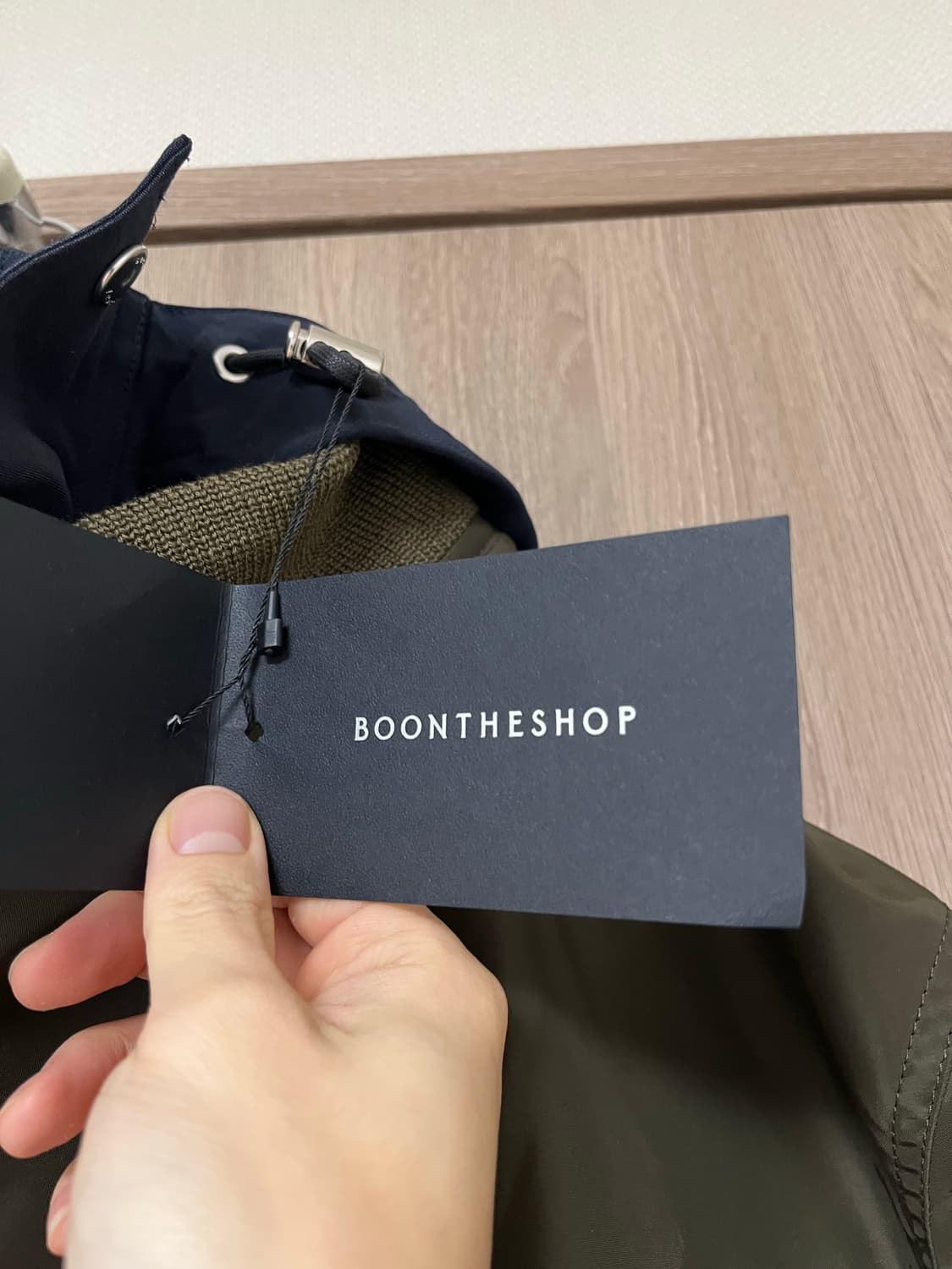 25fw 사카이 그로그랭 블루종 상품이미지3