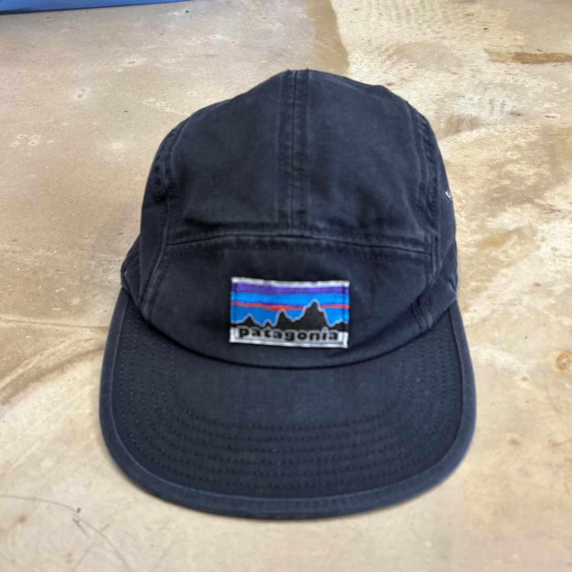 OS 파타고니아 블랙 일자 캡 상품이미지2