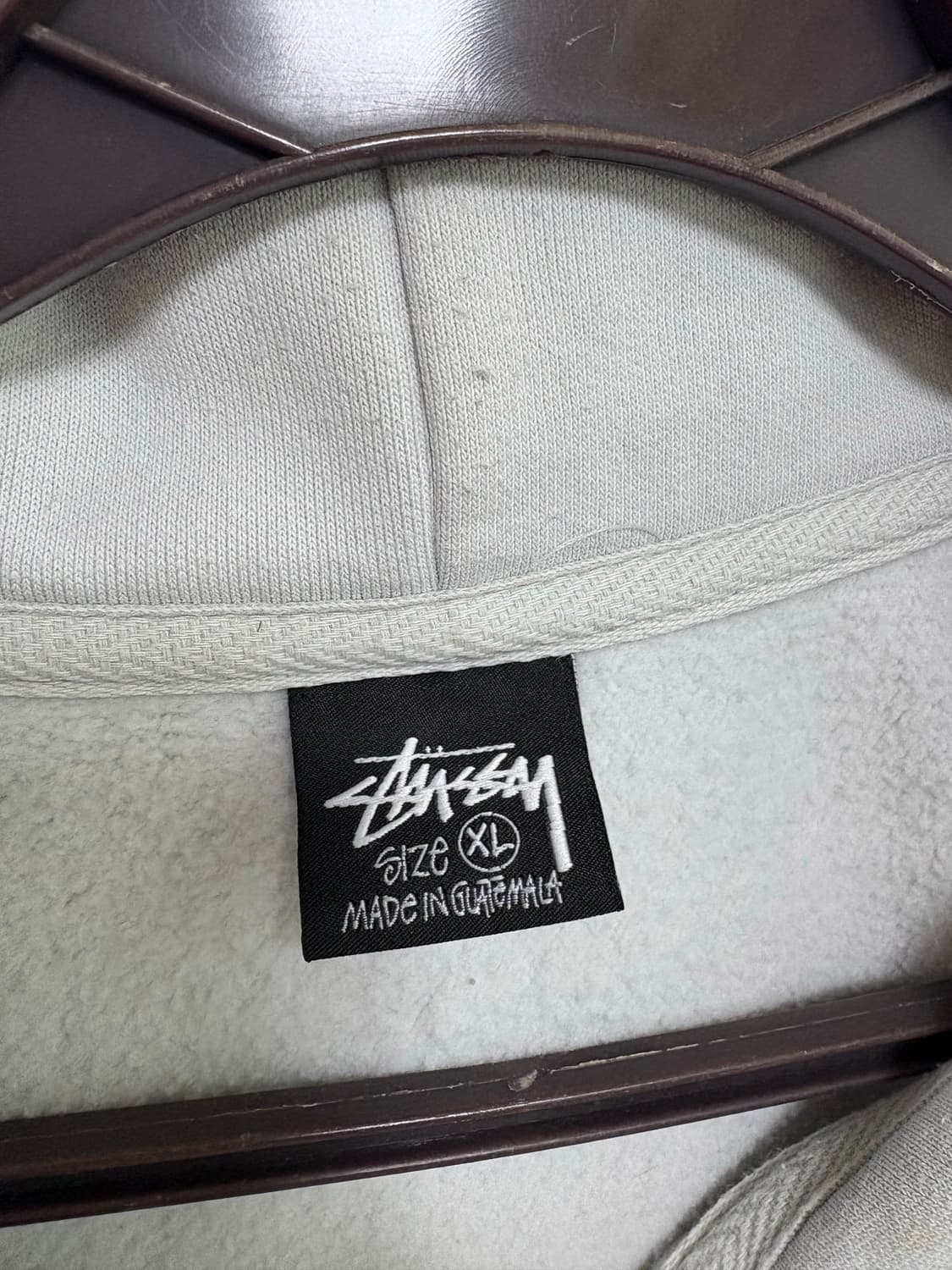 스투시 후드짚업 포그그레이 상품이미지2