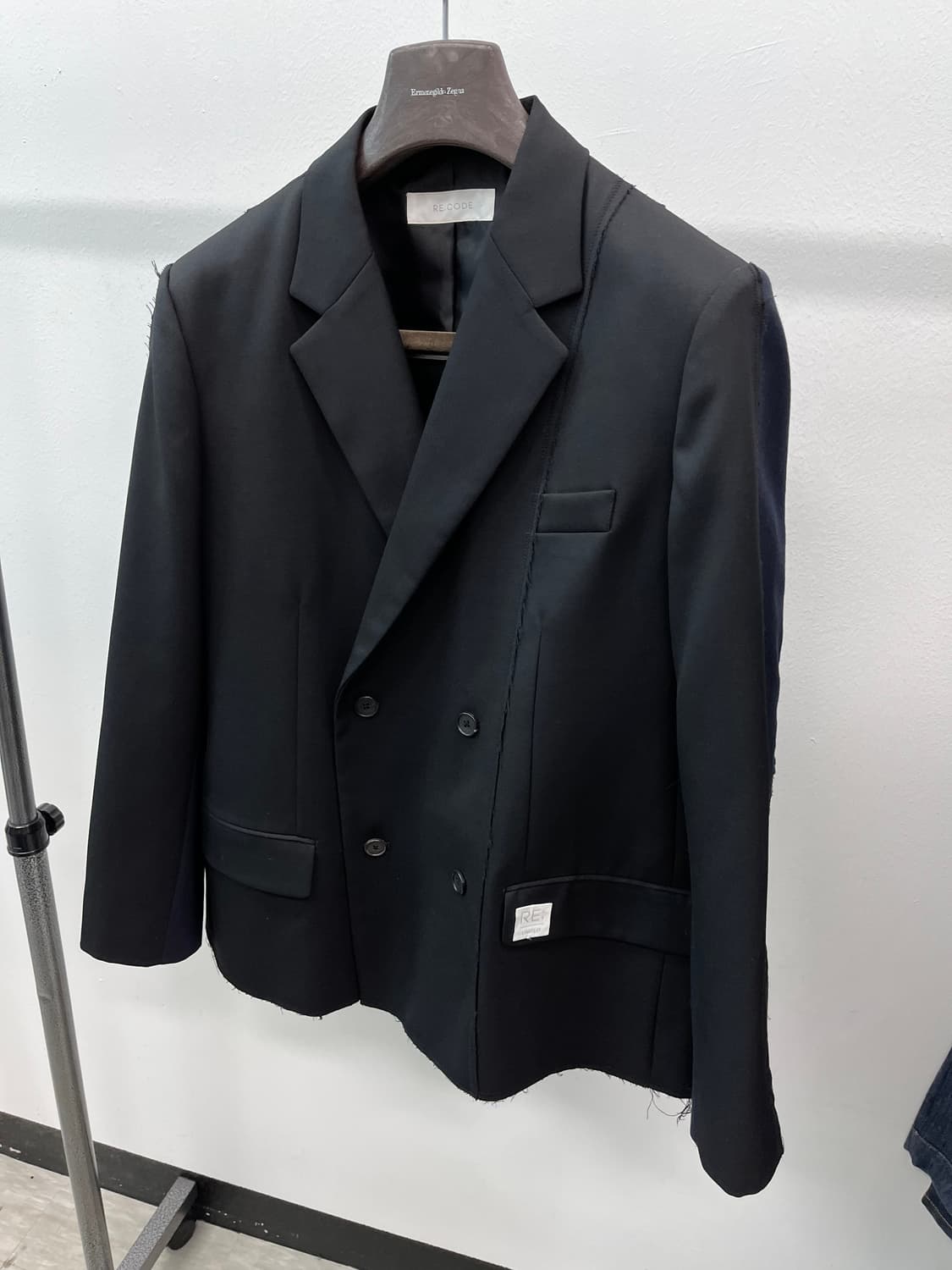 100) 래코드 패치워크 블레이져  상품이미지1