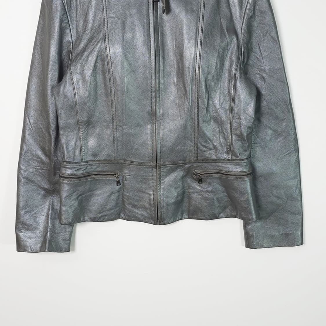 ANTHEM 그레이 램스킨 자켓  상품이미지4