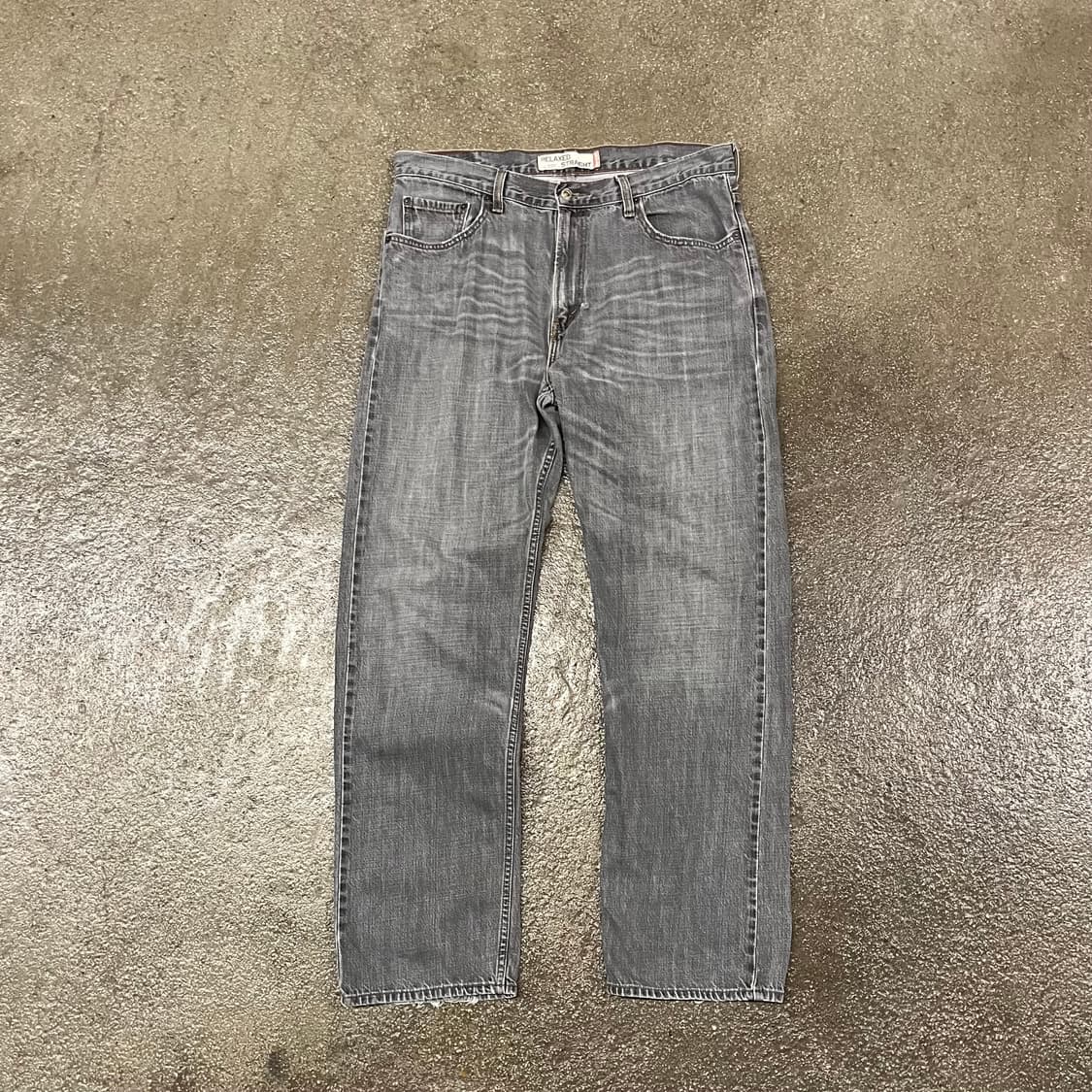 00s Levis559 그레이 워싱진 (36”) 상품이미지4