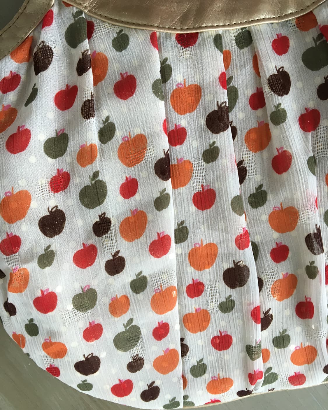  apple pattern bag 상품이미지4