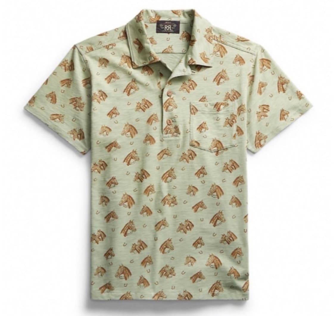 (L) 더블알엘 rrl 저지 캠프 셔츠 상품이미지1